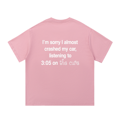 "crashed my car" tee (other colors)