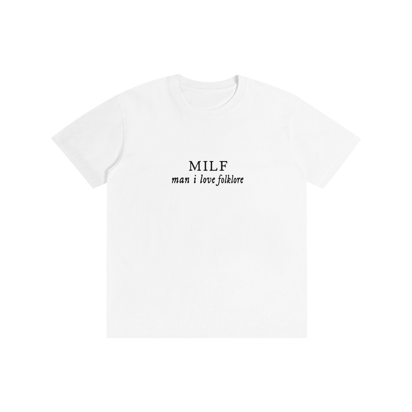 milf shirt (white version)