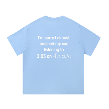 "crashed my car" tee (other colors)