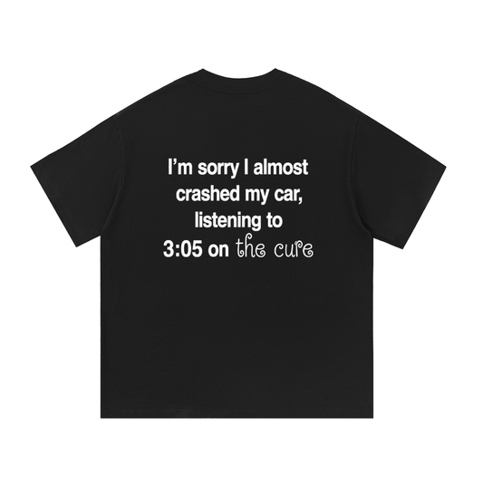 "crashed my car" tee (other colors)