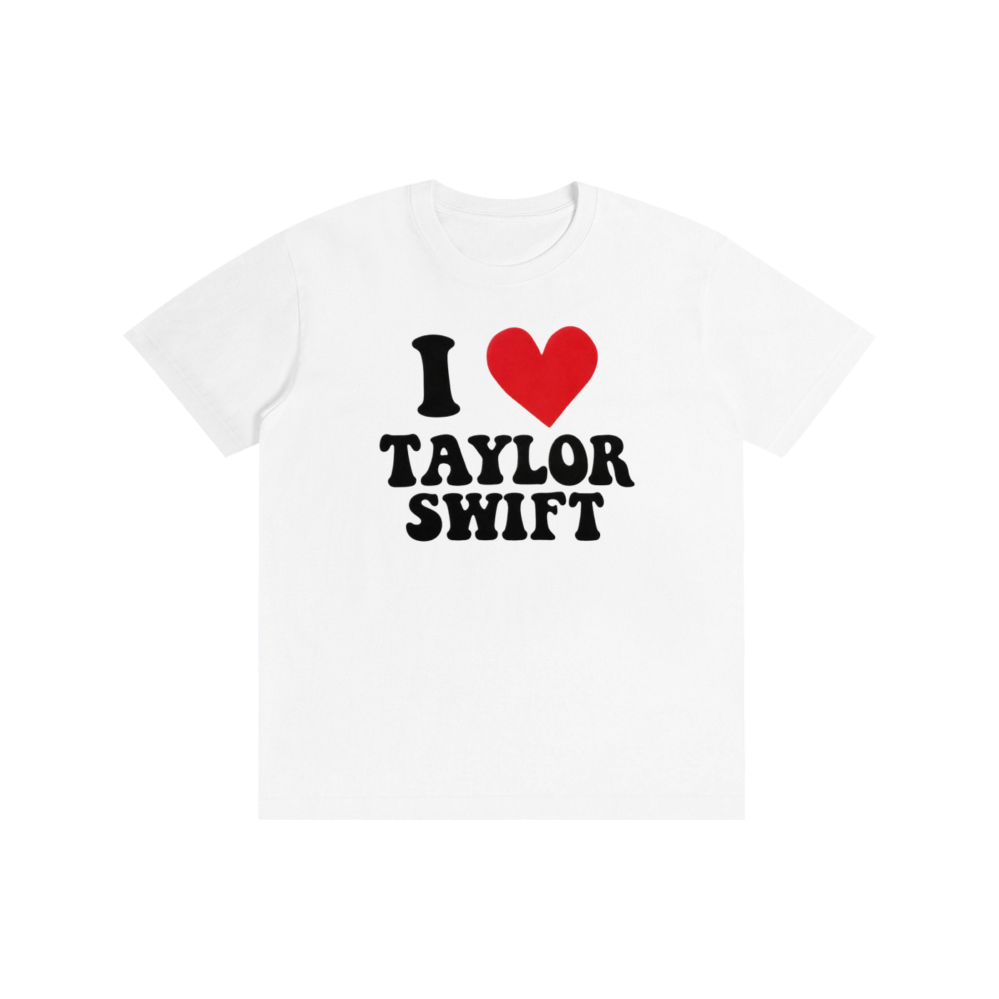 I love Taylor shirt (white version)